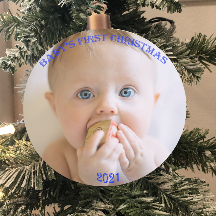 Personalized Custom Printed Christmas Ornaments MN Designs